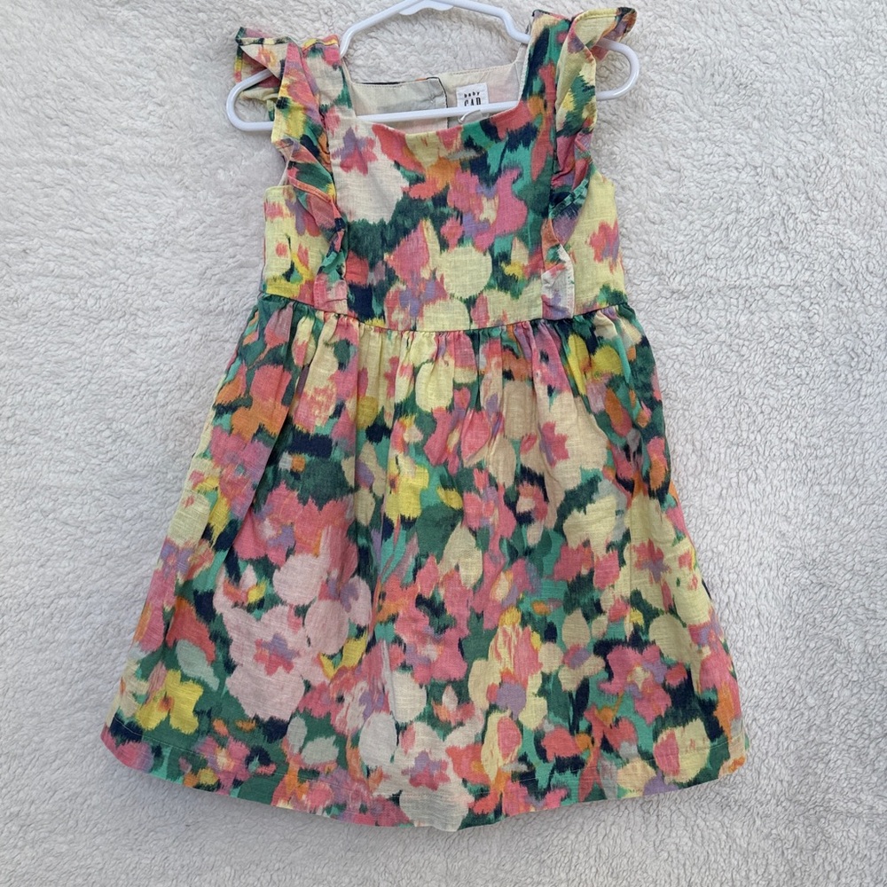 GAP Multicolor Floral Kids Dress